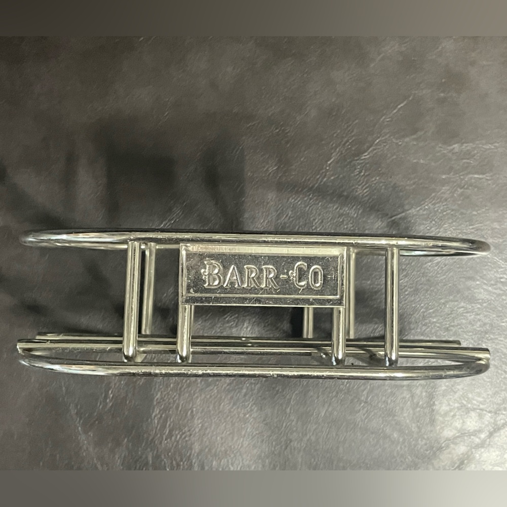 Barr-Co Silver Metal Soap Holder